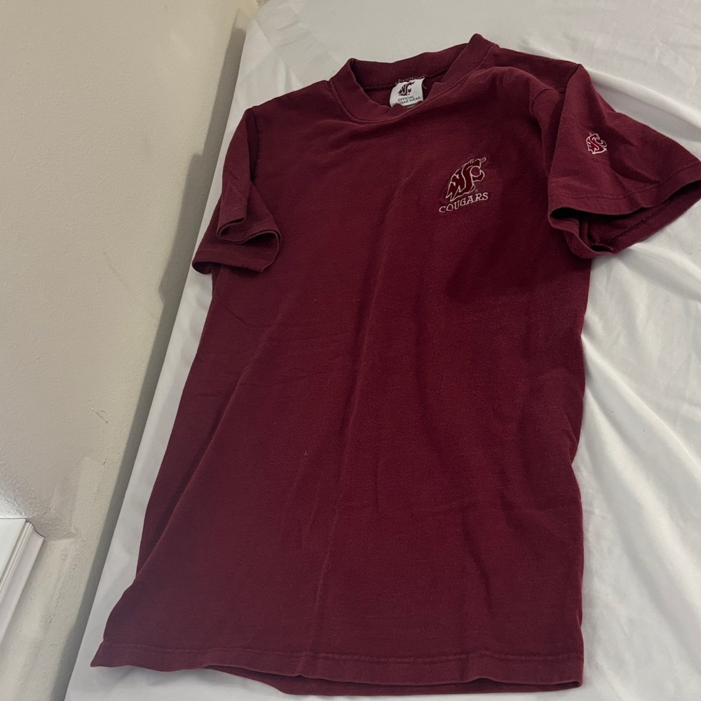 Cougars Maroon Short Sleeve Tee